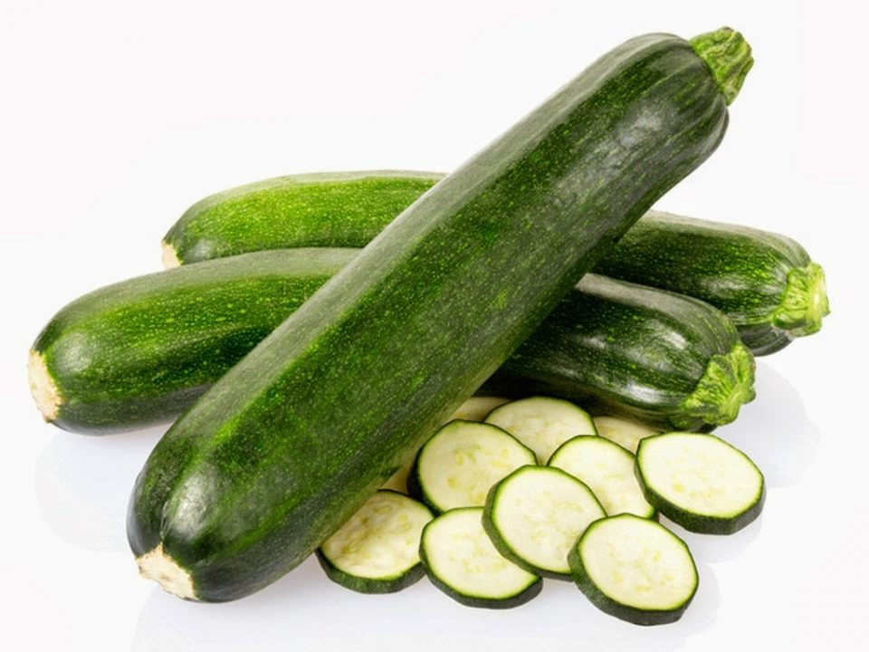Calabacita tierna, rica y saludable