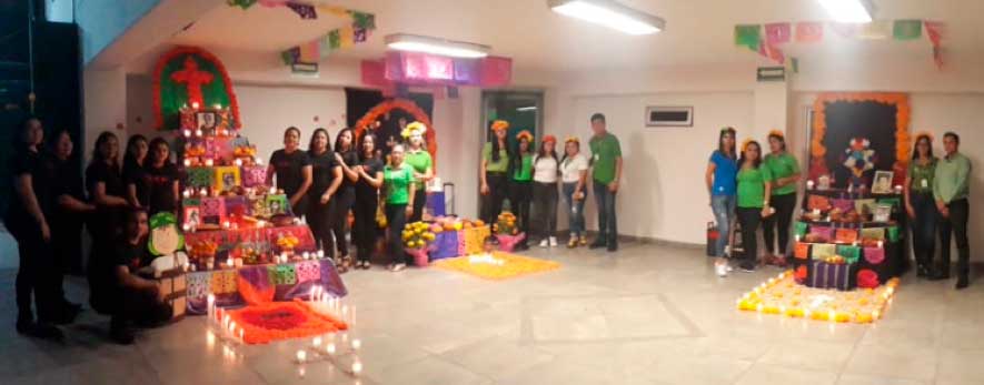 Grupo Sacsa Celebra el Día de Muertos